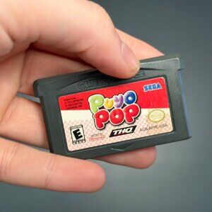 Gameboy Advance Puyo Pop Game